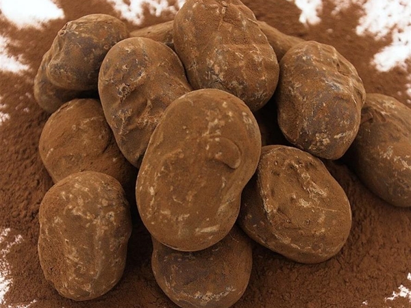 Slagroomtruffels p/100gram